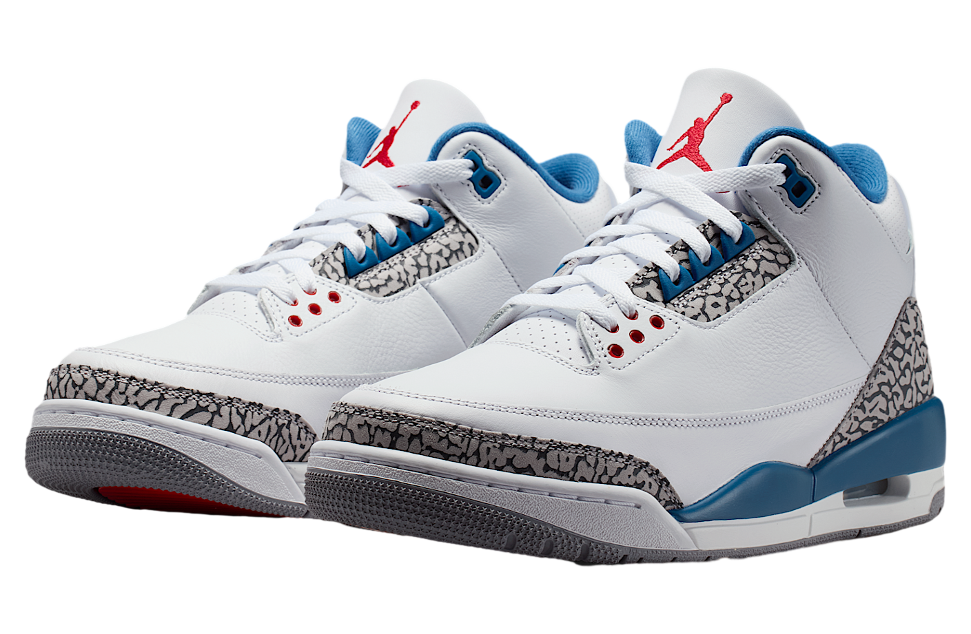 Air Jordan 3 White / True Blue