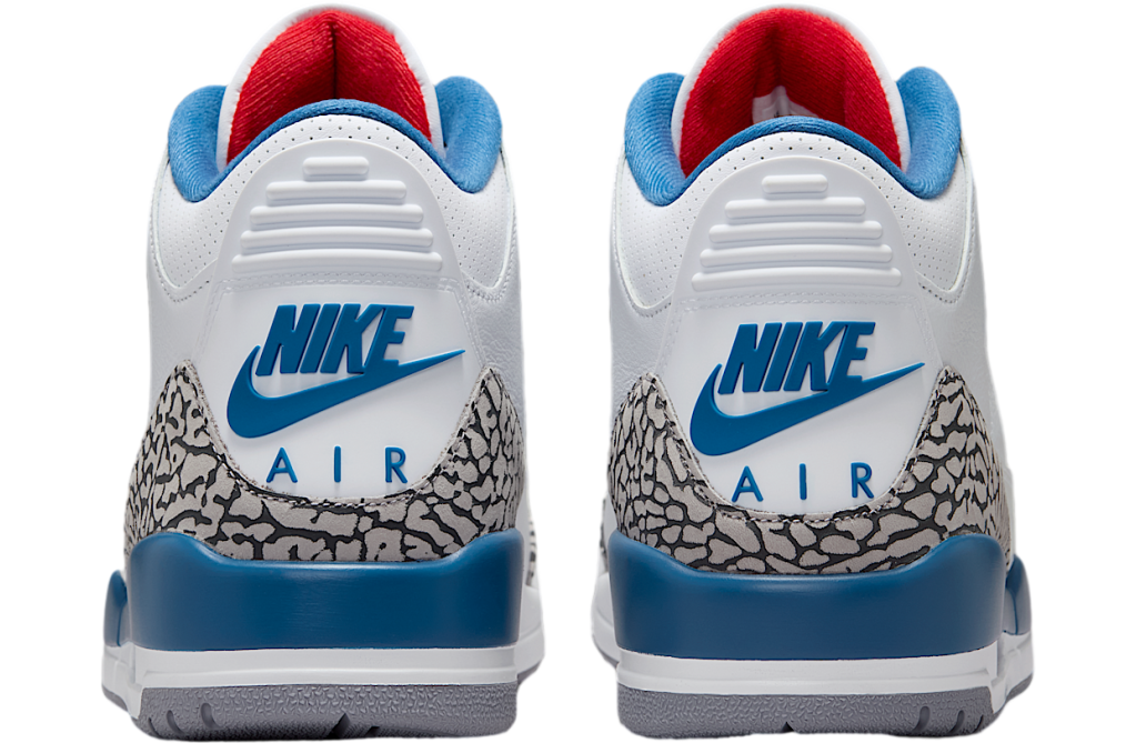 Air Jordan 3 White / True Blue