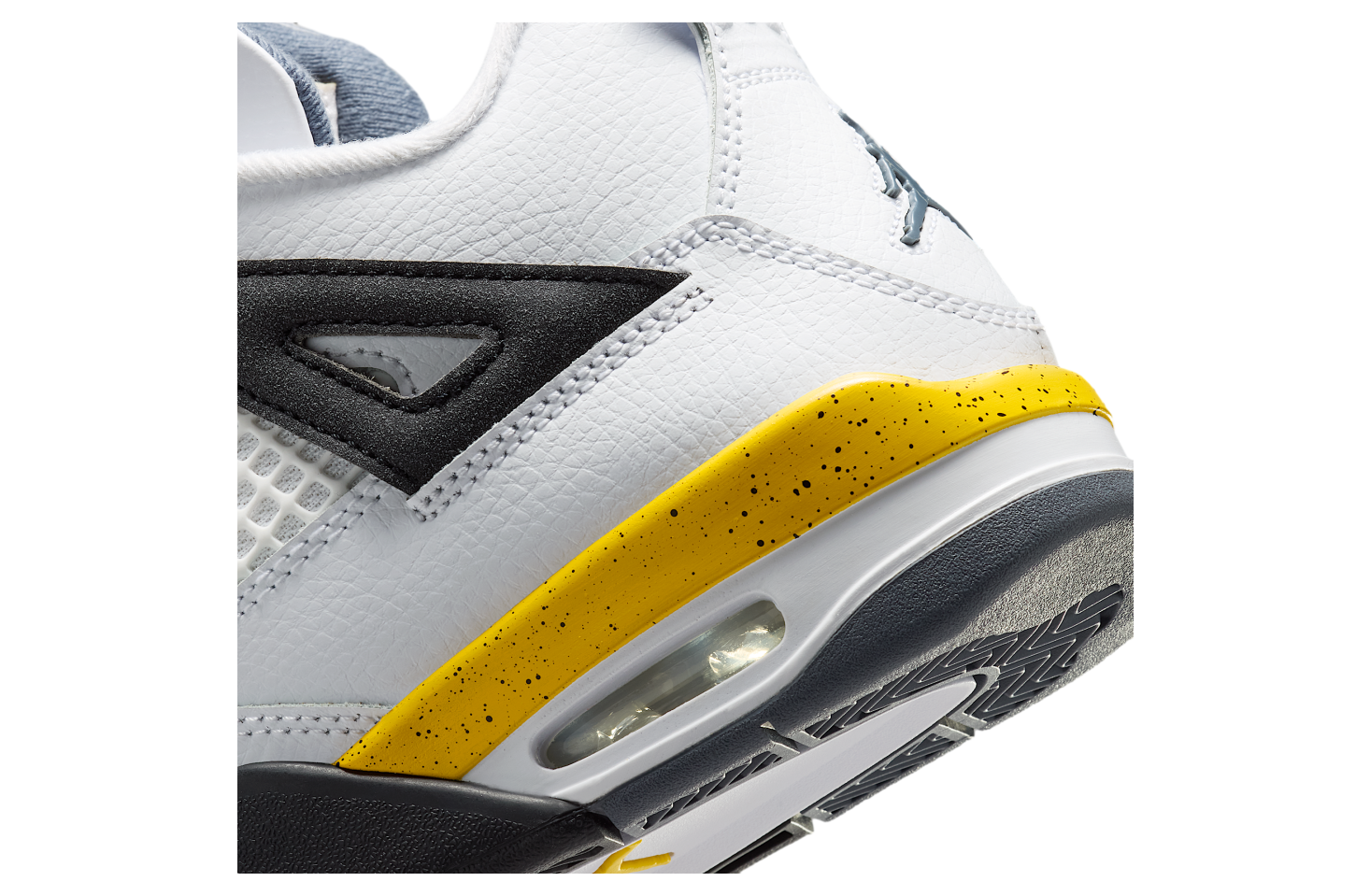 Air Jordan 4 GS White / Tour Yellow