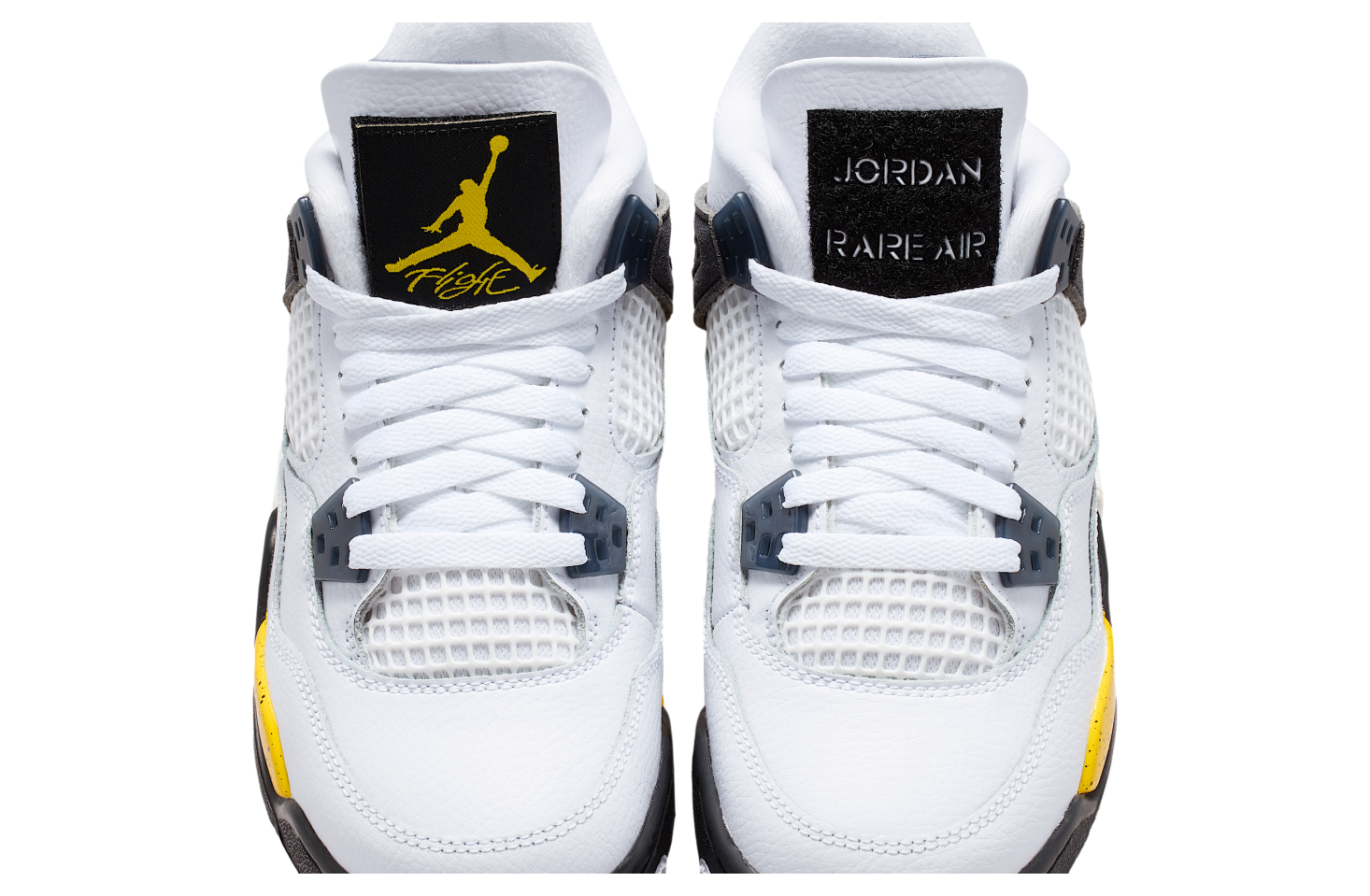 Air Jordan 4 GS White / Tour Yellow