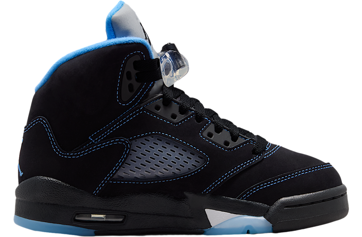 Air Jordan 5 Black Carolina GS Black / White