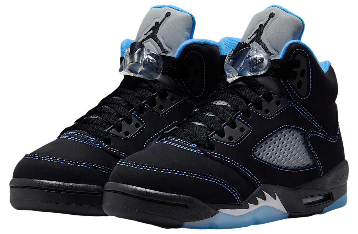 Air Jordan 5 Black Carolina GS Black / White