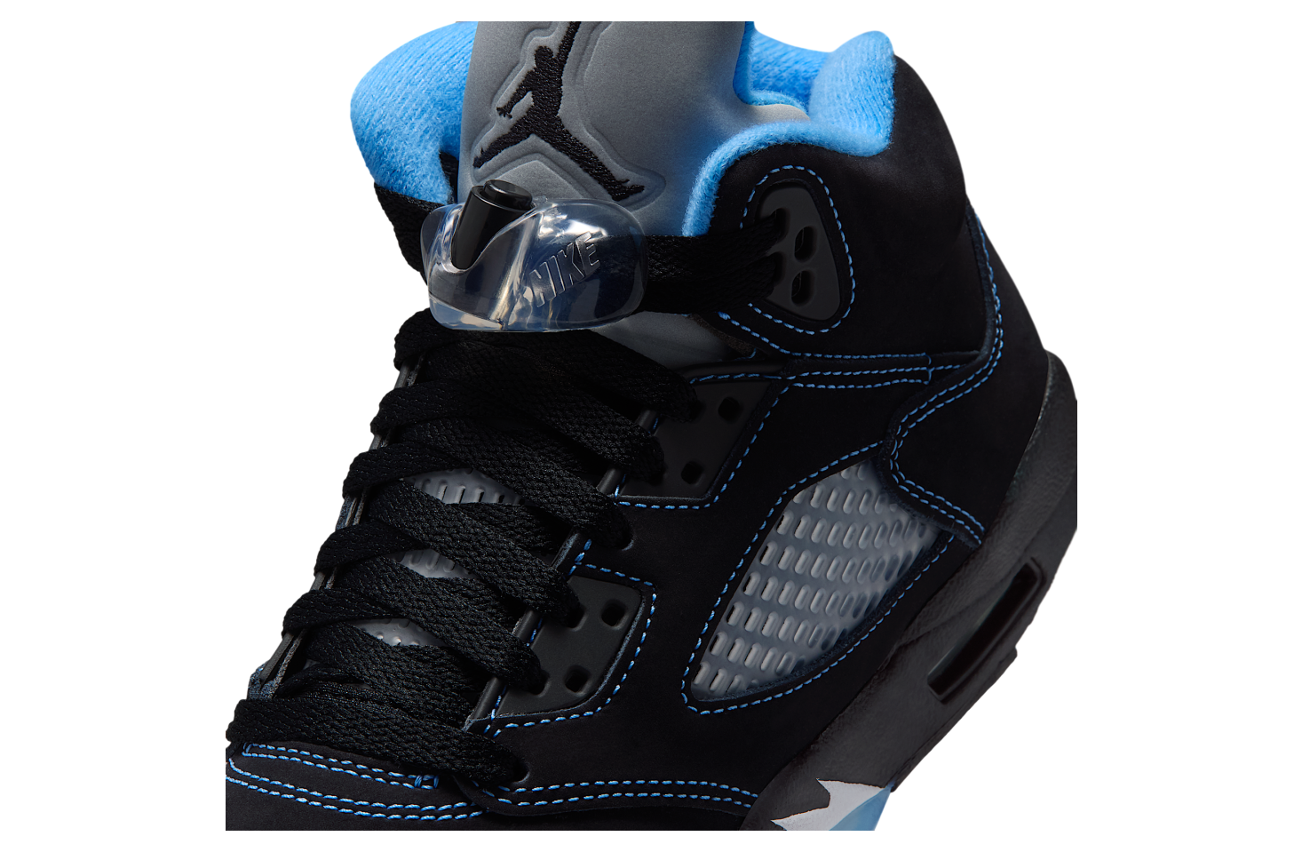 Air Jordan 5 Black Carolina GS Black / White