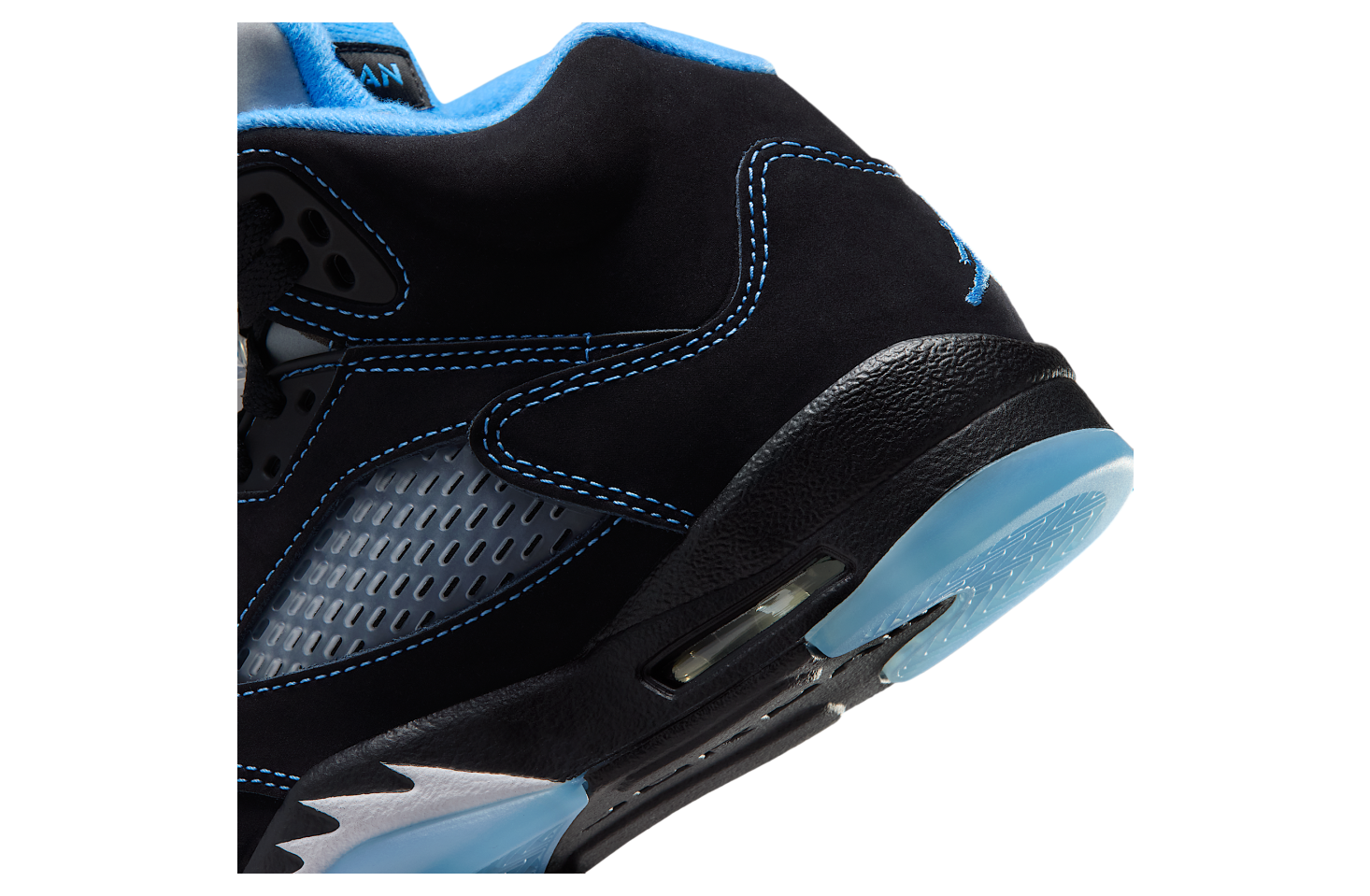 Air Jordan 5 Black Carolina GS Black / White