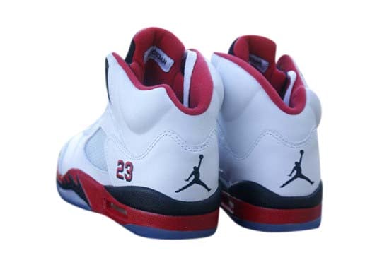 Air Jordan 5 Fire Red Black Tongue 2013