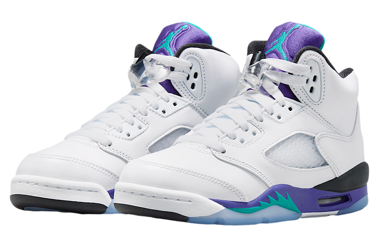 Air Jordan 5 Grape GS White / Grape Ice