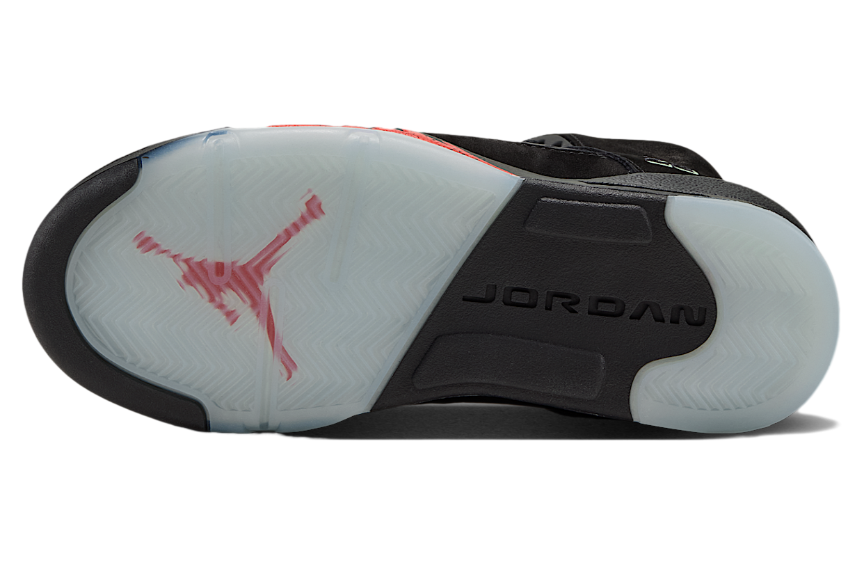 Air Jordan 5 Halloween GS Black / Picante Red