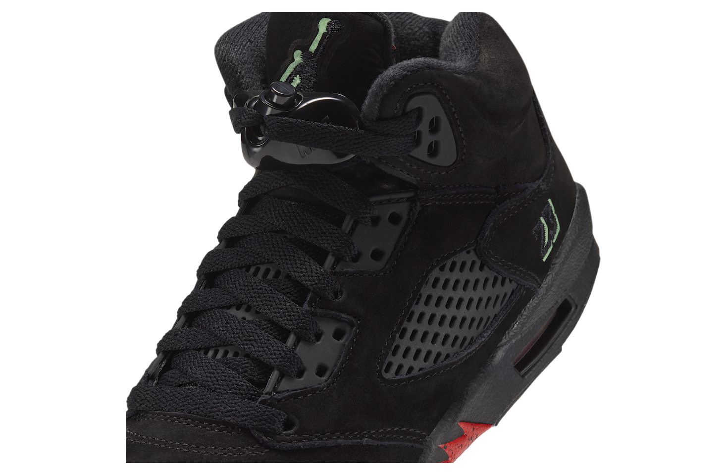 Air Jordan 5 Halloween GS Black / Picante Red