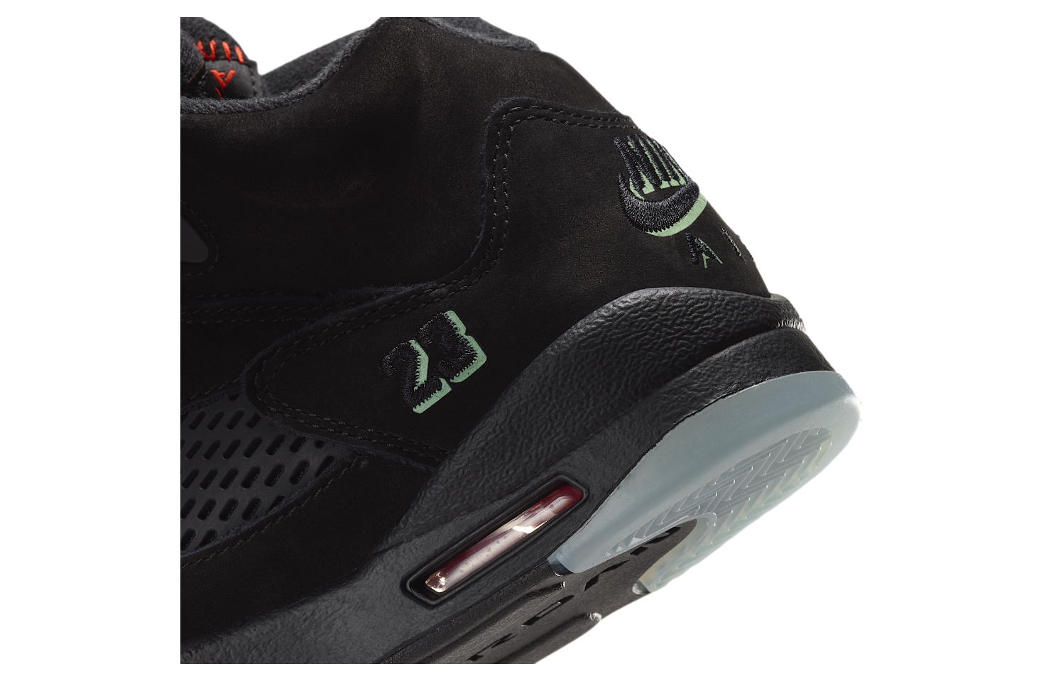 Air Jordan 5 Halloween GS Black / Picante Red