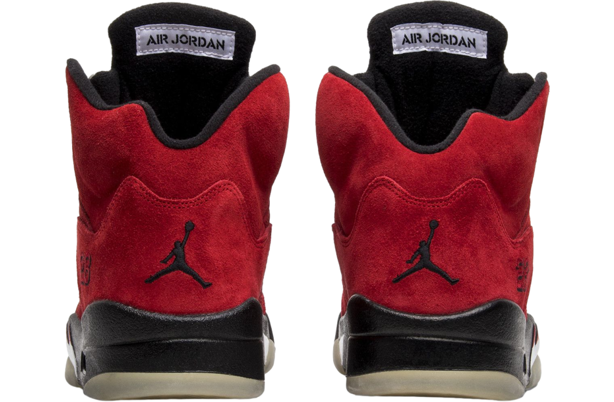 Air Jordan 5 Raging Bull Red Suede