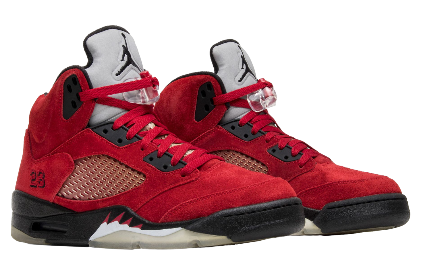 Air Jordan 5 Raging Bull Red Suede