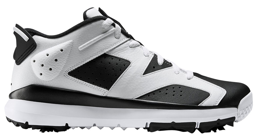 Air Jordan 6 Retro Low Golf - White / Black