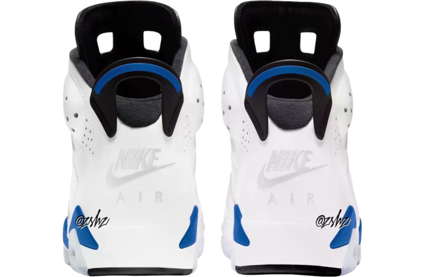 Air Jordan 6 Sport Blue White / Sport Blue
