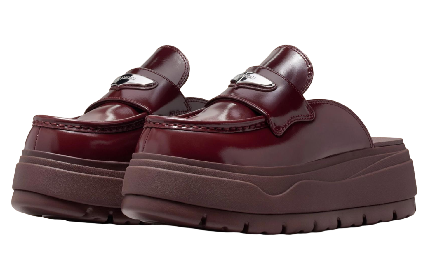 Air Jordan Mule Dark Team Red / Burgundy Crush