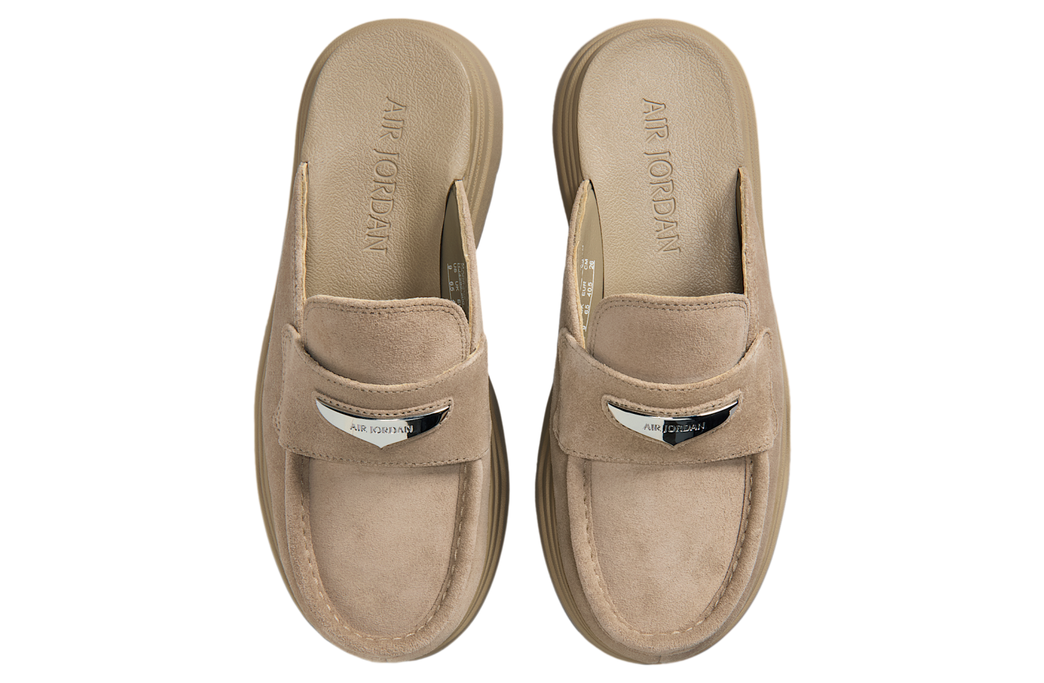 Air Jordan Mule WMNS Khaki / Metallic Silver