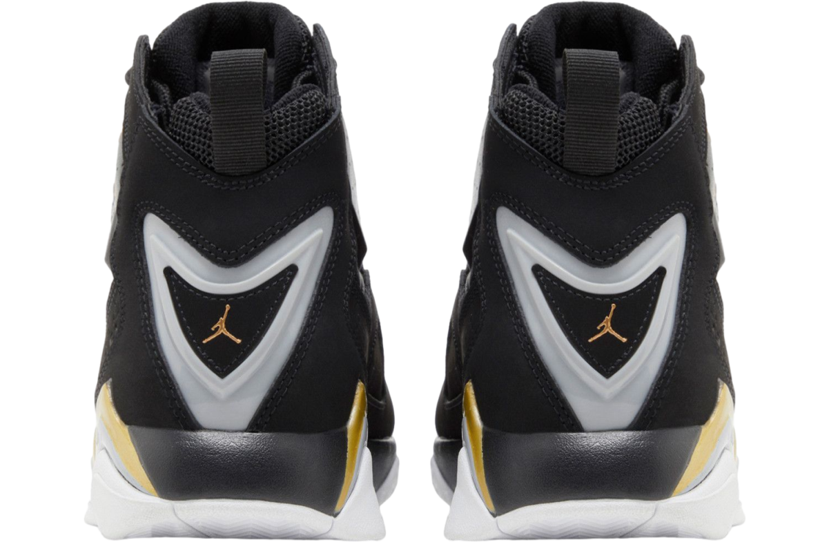 Air Jordan True Flight Black Metallic Gold