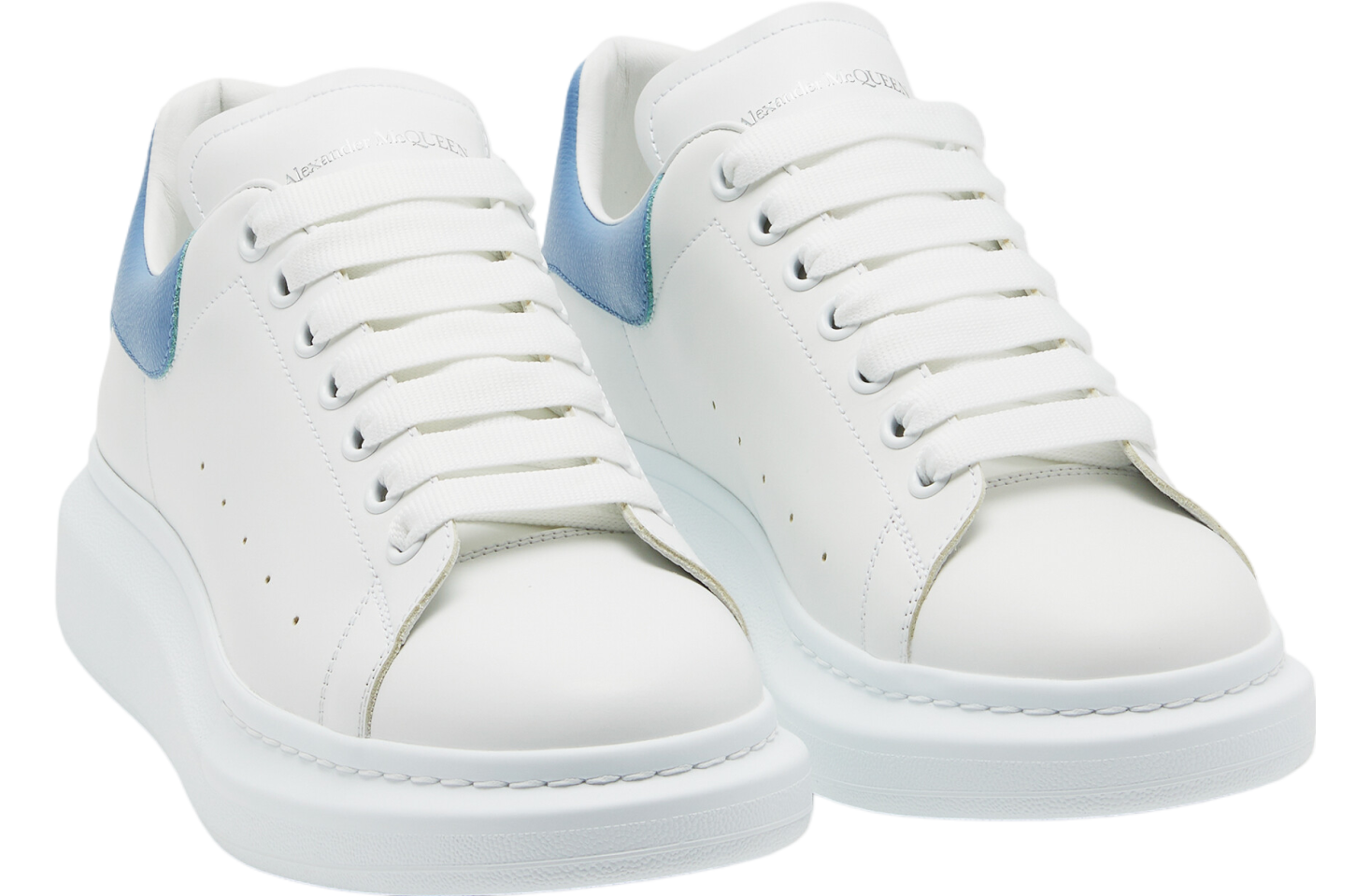 Alexander Mcqueen Oversized White / Blue | KicksOnFire