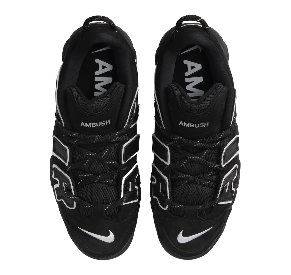 AMBUSH x Nike Air More Uptempo Low Black White - Oct 2023 - FB1299 