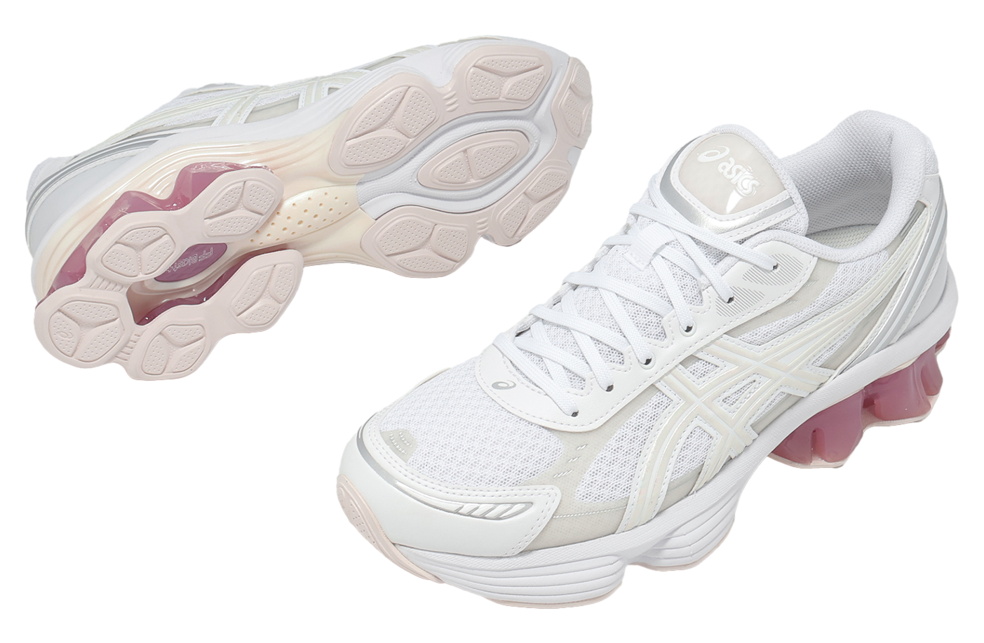 Asics GEL-Kinetic Fluent White / Blush - Mar 2026 - 1203A892100 