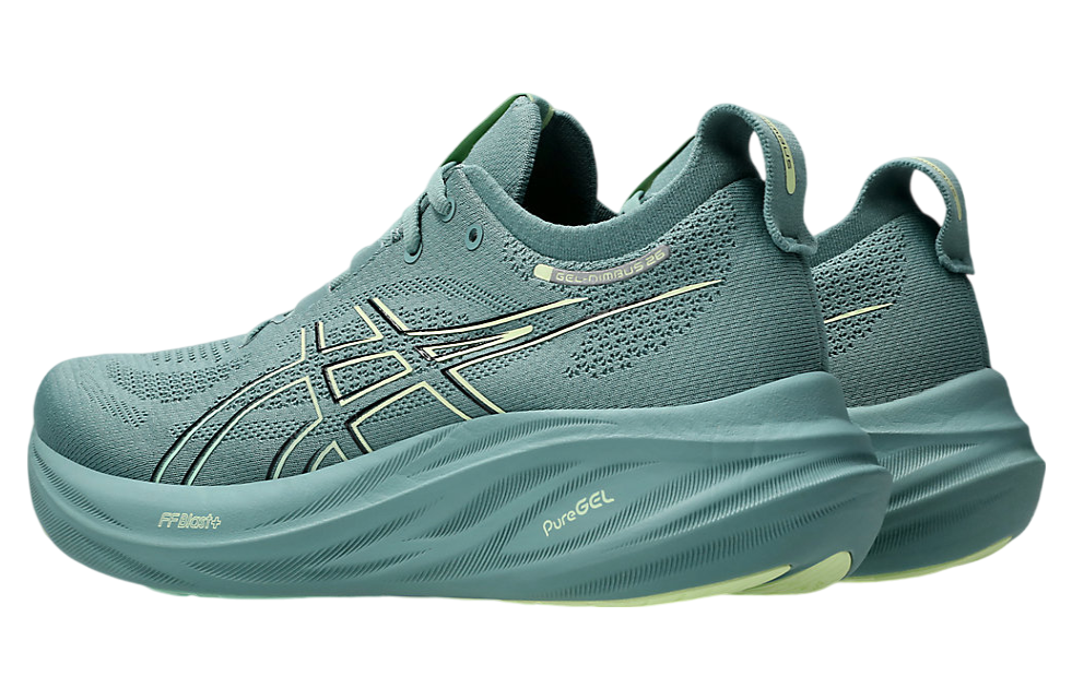 Asics Gel-Nimbus 26 Celadon / Light Celadon - Jan 2024  display picture 1