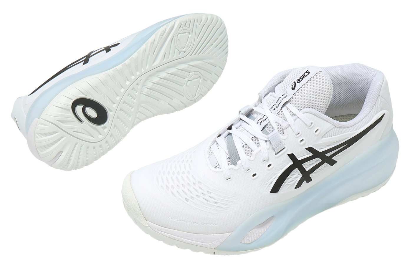 Asics GEL-Resolution X 2E Wide White / Black | KicksOnFire