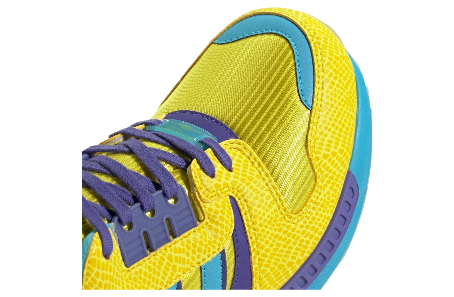 Atmos x Adidas ZX 8000 G-SNK Yellow / Teal - Jun 2025 - JQ2580 