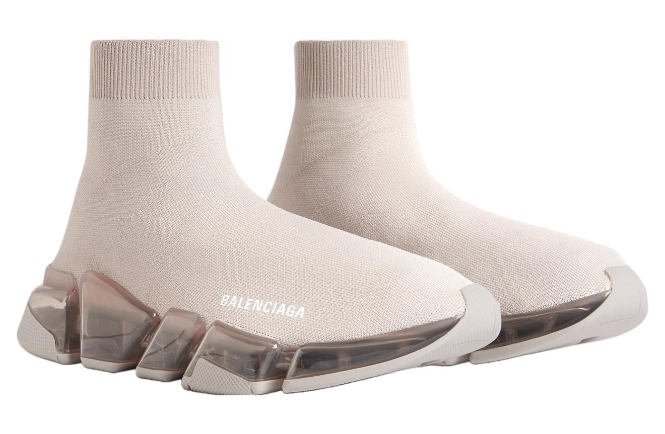 Balenciaga Speed 2.0 Full Clear Sole Recycled Knit WMNS Light 