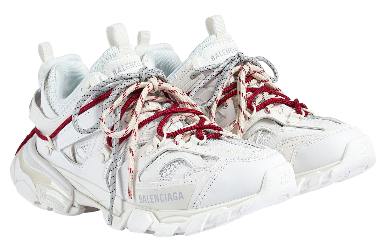 Size 9 - Balenciaga Track Sneaker White Red Balenciaga Track 2.0 White Red Men main image 2