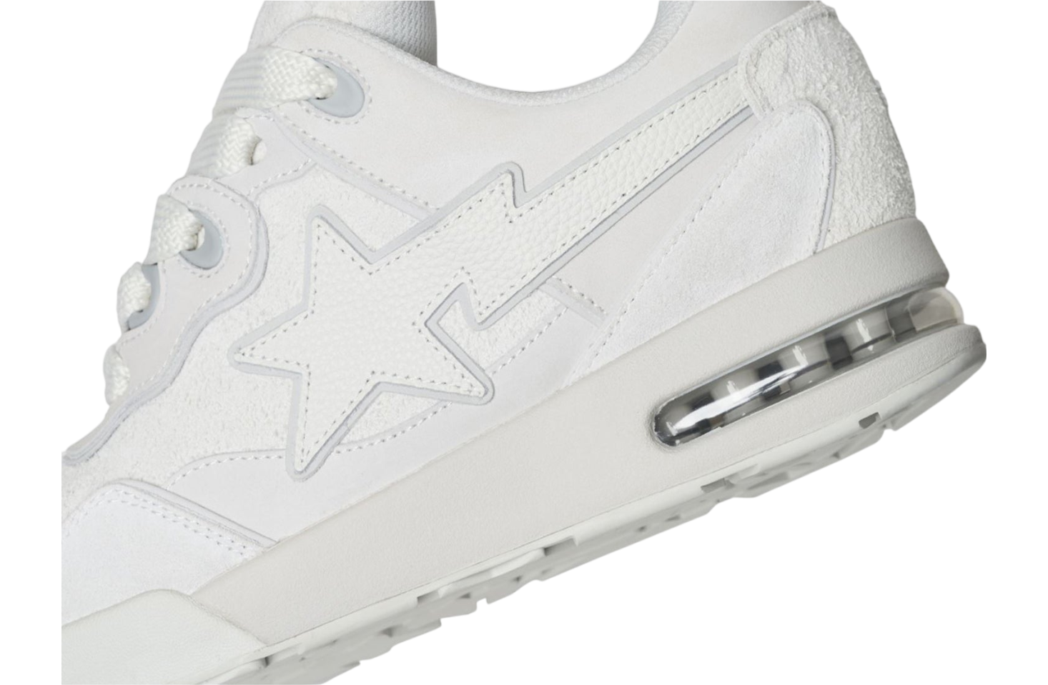 Bape Flip Sta #1 White - Feb 2025 - 1L30-191-322-White 