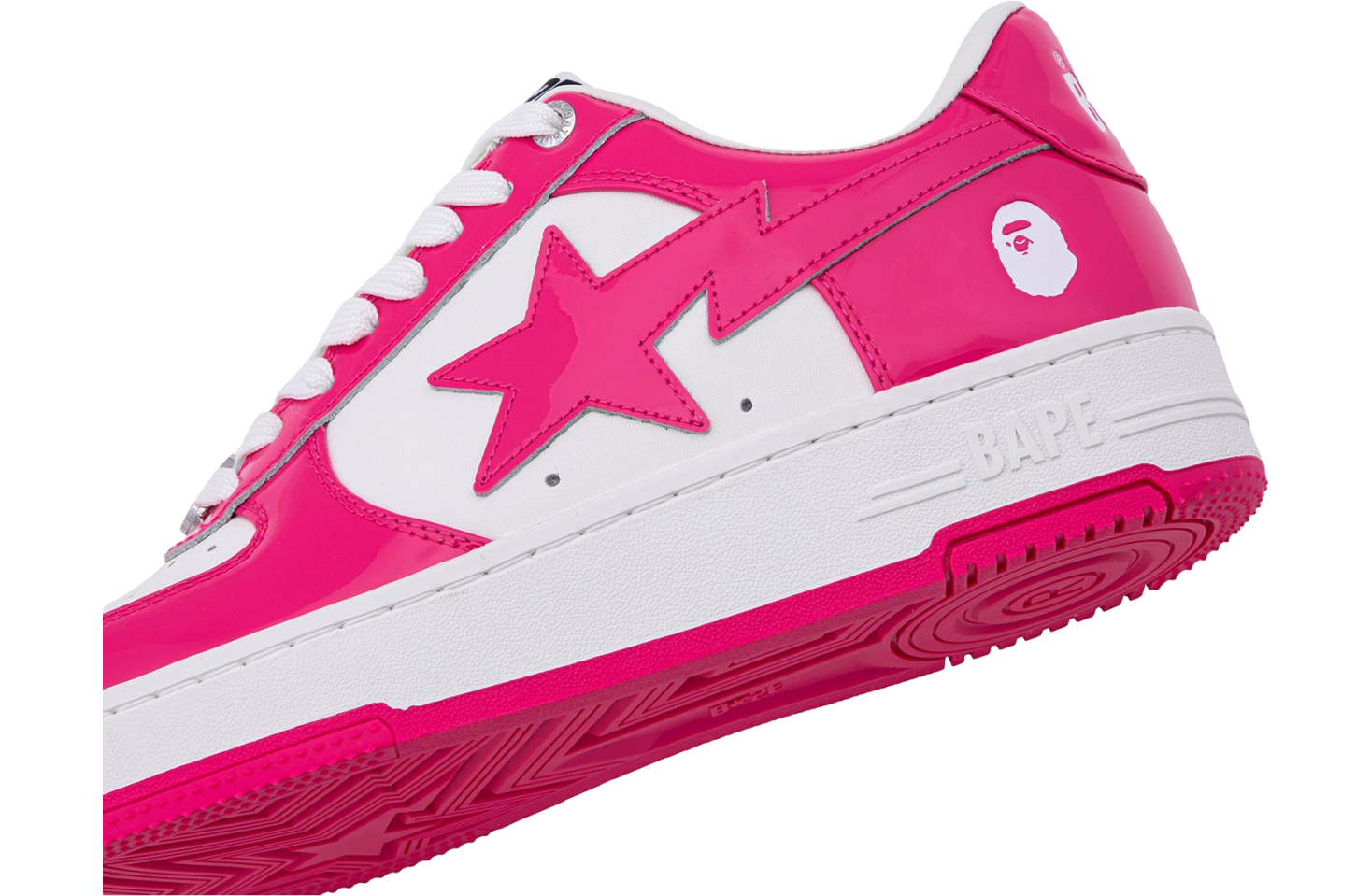 Bape Sta #1 White / Pink - Apr 2026 - 1M30-191-301-Pink 
