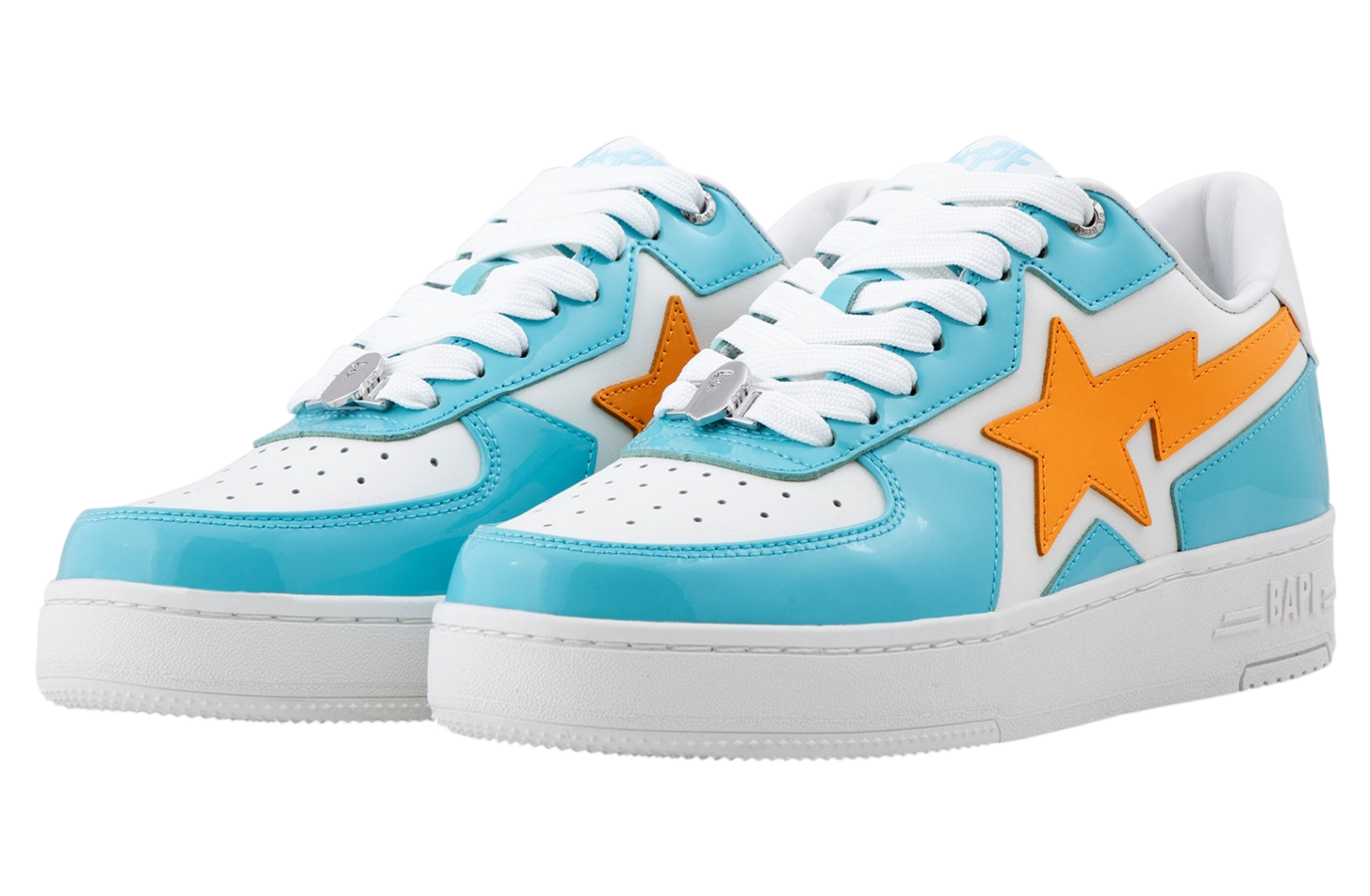 Bape Sta Icon #2 Blue / Orange - Jun 2025 - 1L30-191-307-Blue 