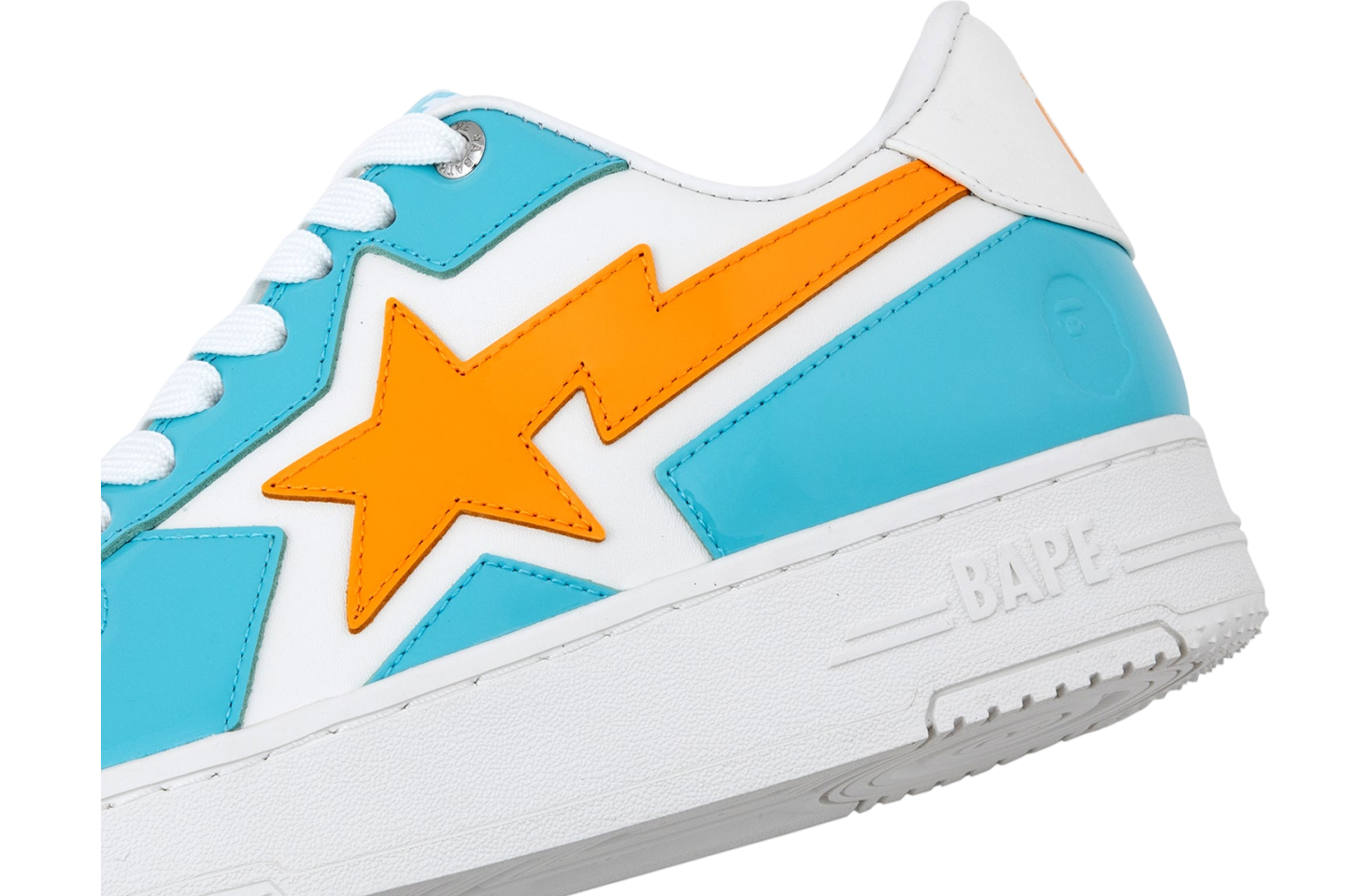 Bape Sta Icon #2 Blue / Orange - Jun 2025 - 1L30-191-307-Blue 