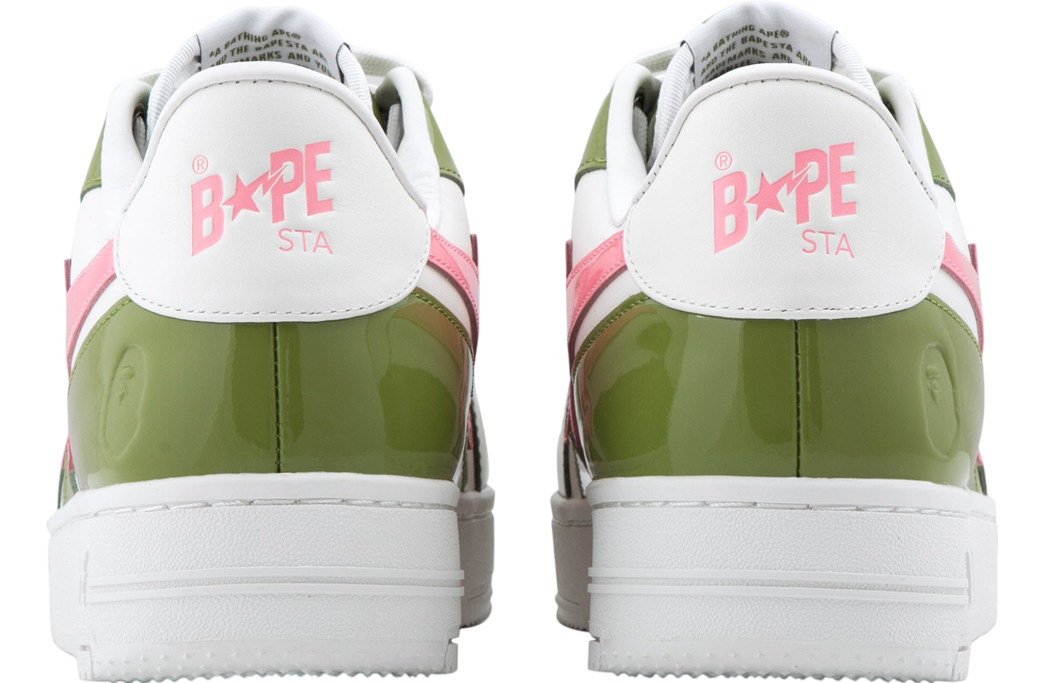 Bape Sta Icon #2 Green / Pink - Jun 2025 - 1L30-191-307-Green 
