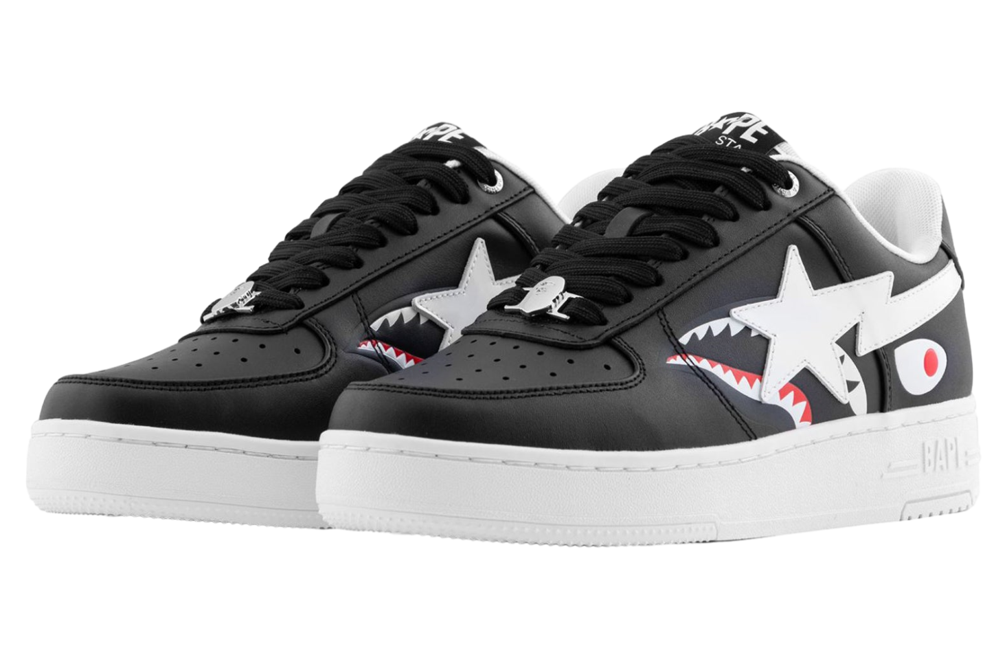 Bape Sta Shark #2 WMNS Black - Aug 2025 - 1L80-291-302-Black 