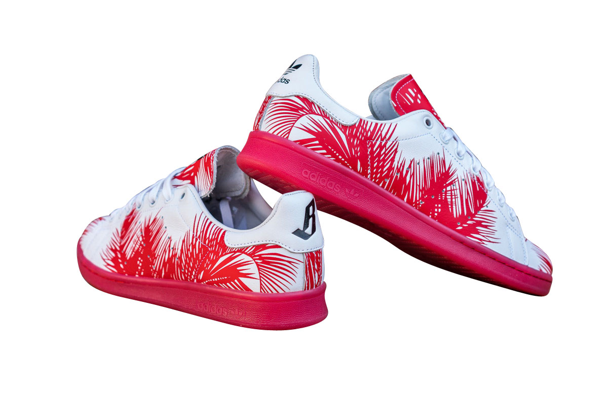 Billionaire Boys Club x adidas Originals Stan Smith Palm Tree 