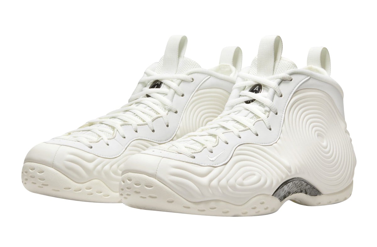 CDG x Nike Air Foamposite One White - Nov 2021 - DJ7952-100 