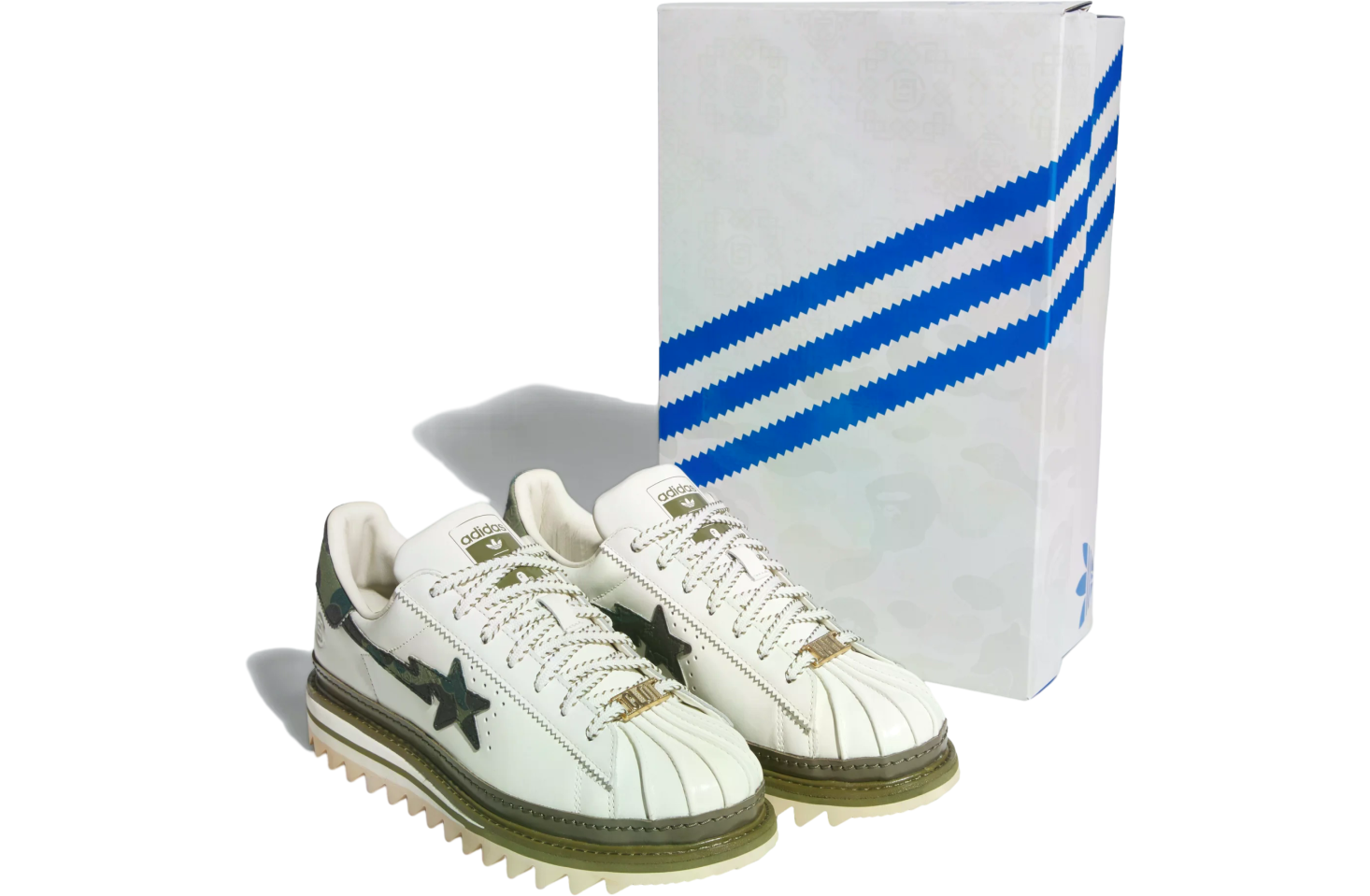 Clot x BAPE x Adidas Superstar - Dec 2025 - KJ1473 - KicksOnFire.com
