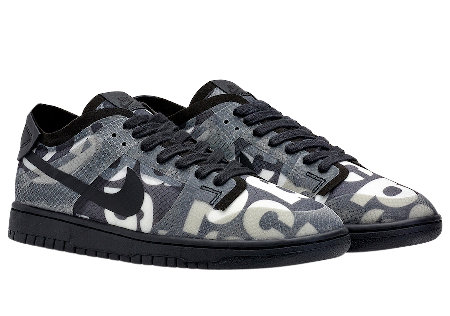 COMME des GARÇONS x Nike Dunk Low Black