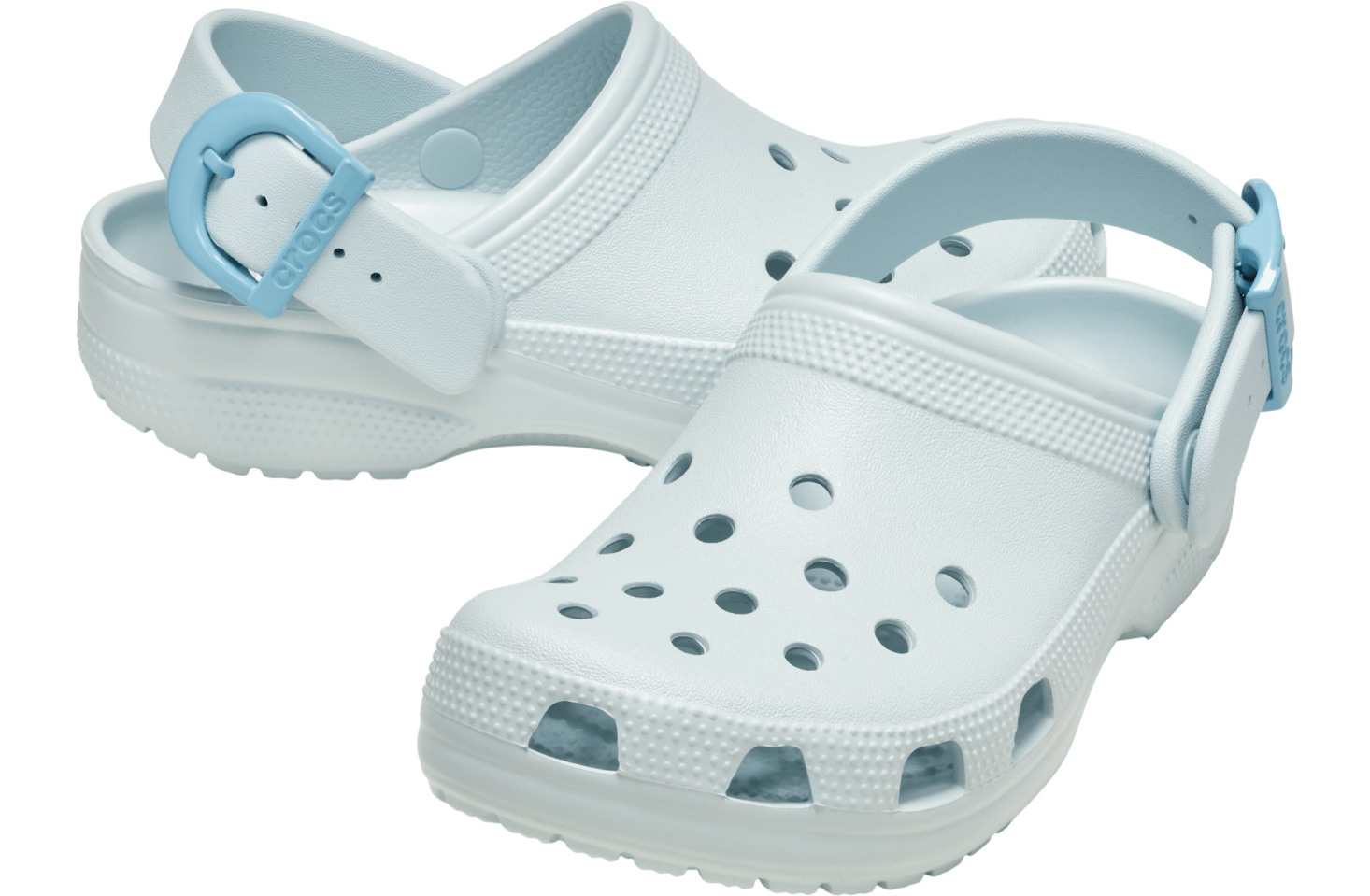 Ice Clogs Crocs Classic Enamel Buckle Clog Vapor Ice - Nov 2025 - 213347-5EA ...