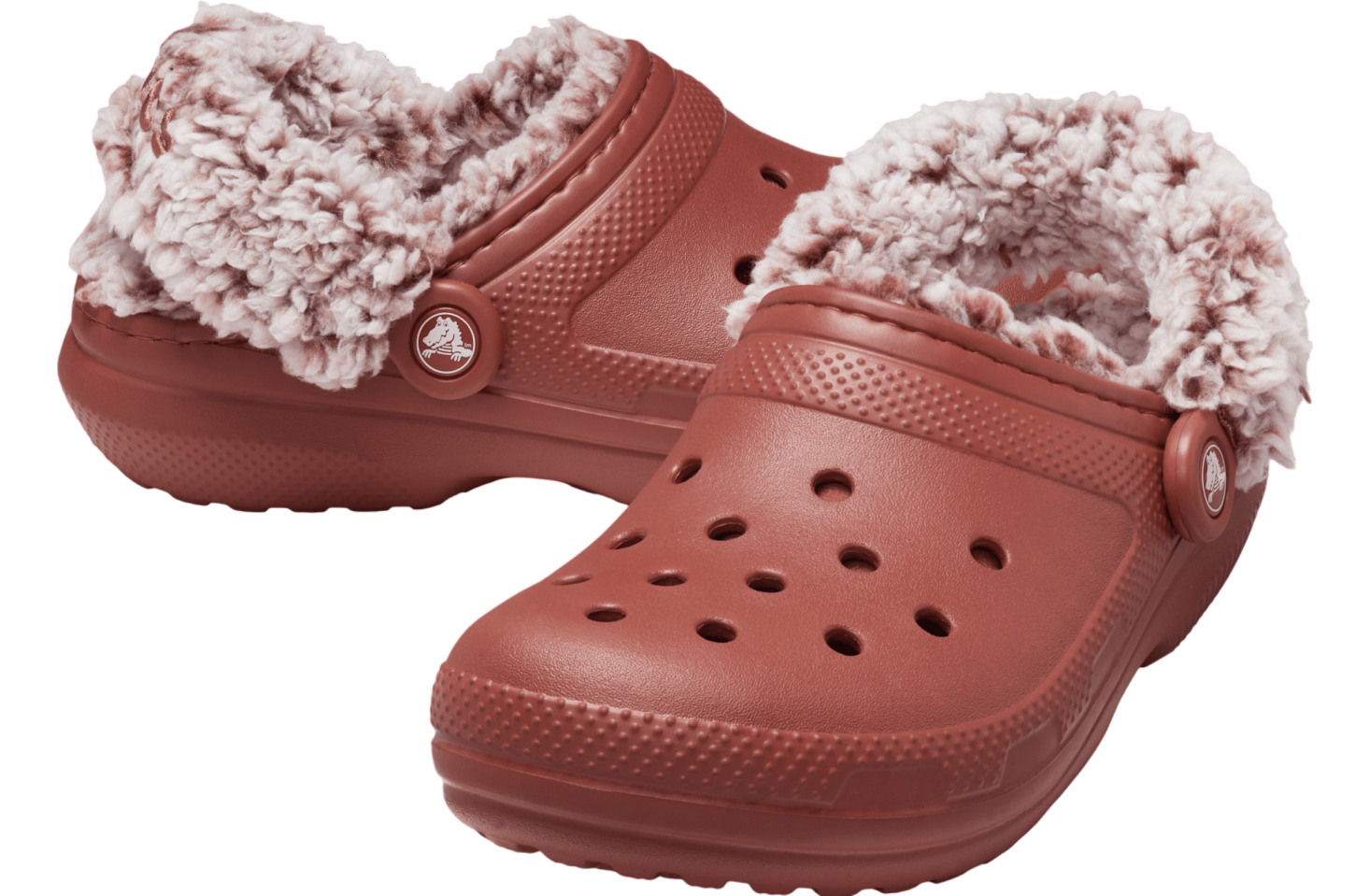 Crocs Classic Fleece Lined Clog Rust | KicksOnFire