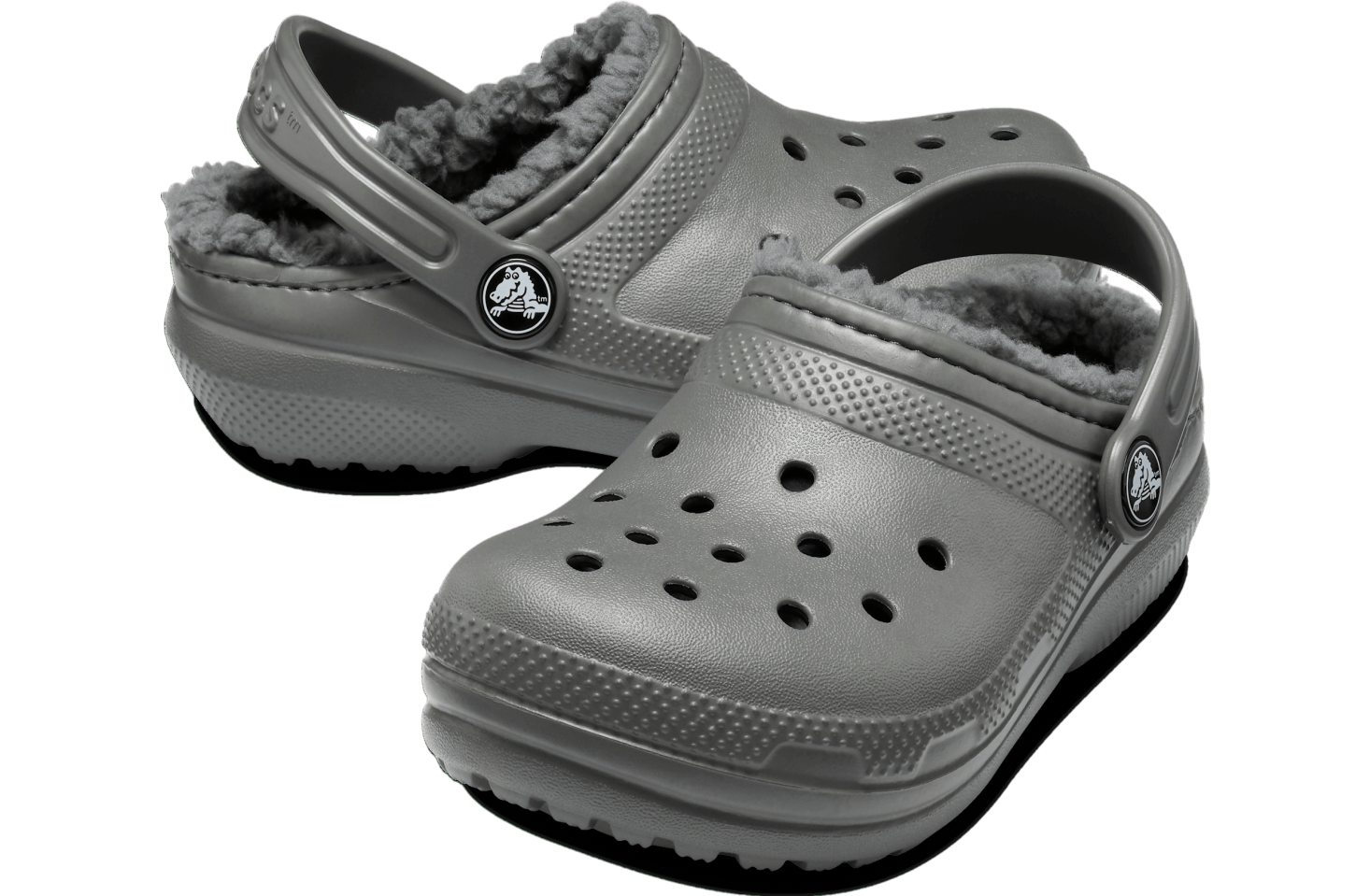 Crocs Classic Lined Clog GS Slate Grey / Smoke - Feb 2022 - 207010-0EX ...