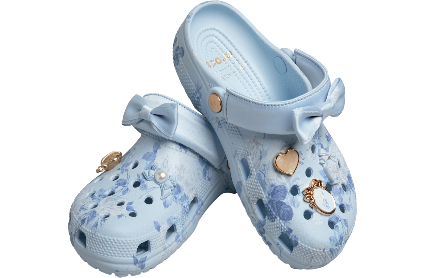 Crocs Loveshackfancy Blue Classic Clog Mineral Blue | KicksOnFire