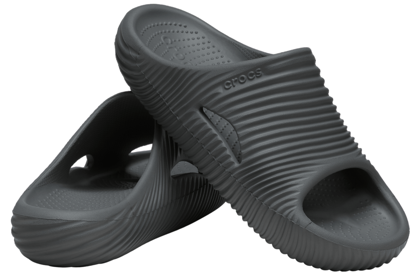 Crocs Mellow Tide Recovery Slide Slate Grey - Feb 2024 