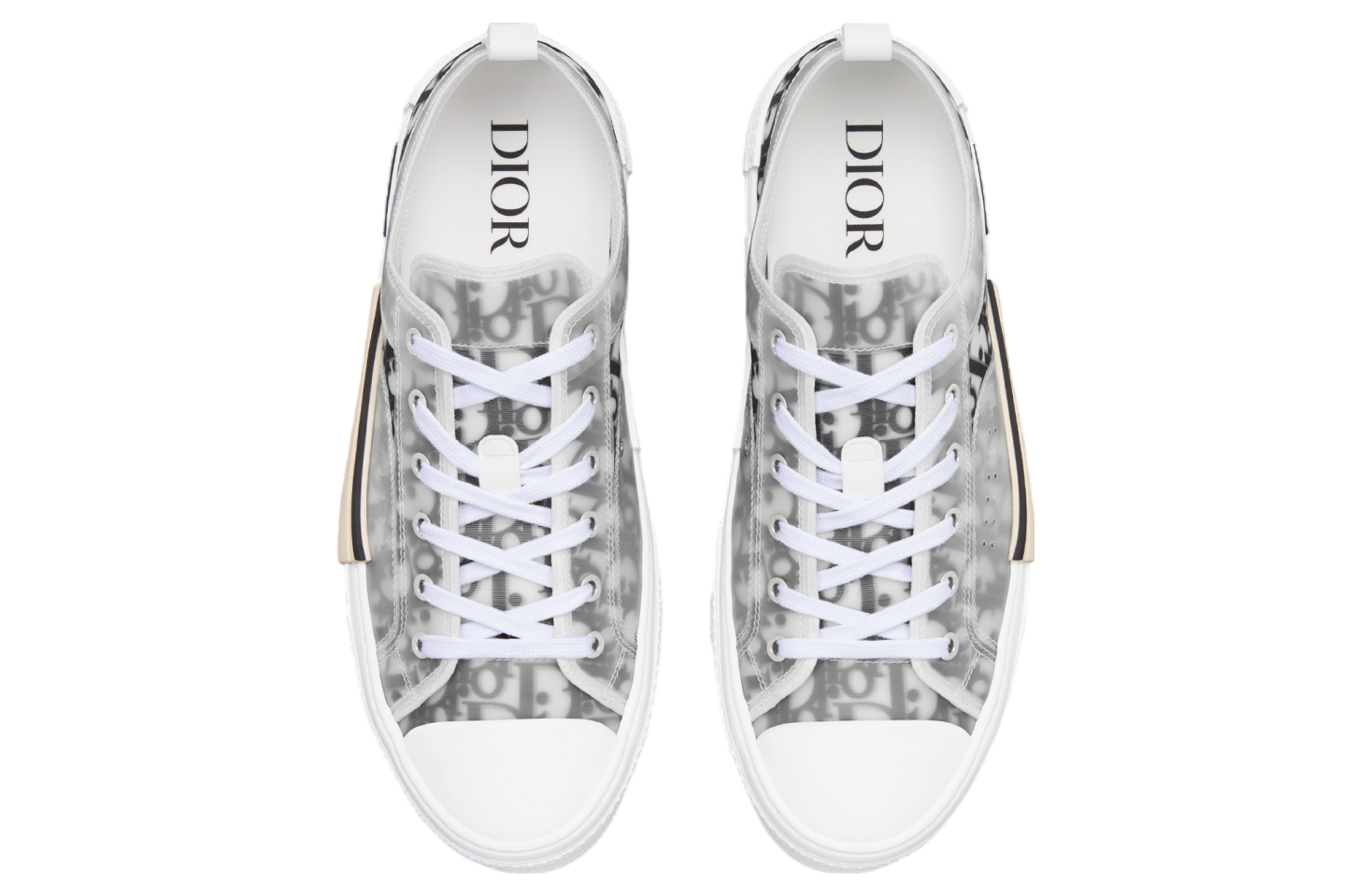 Dior B23 Low White / Black Oblique Canvas - Jun 2024 - 3SN249YJP 