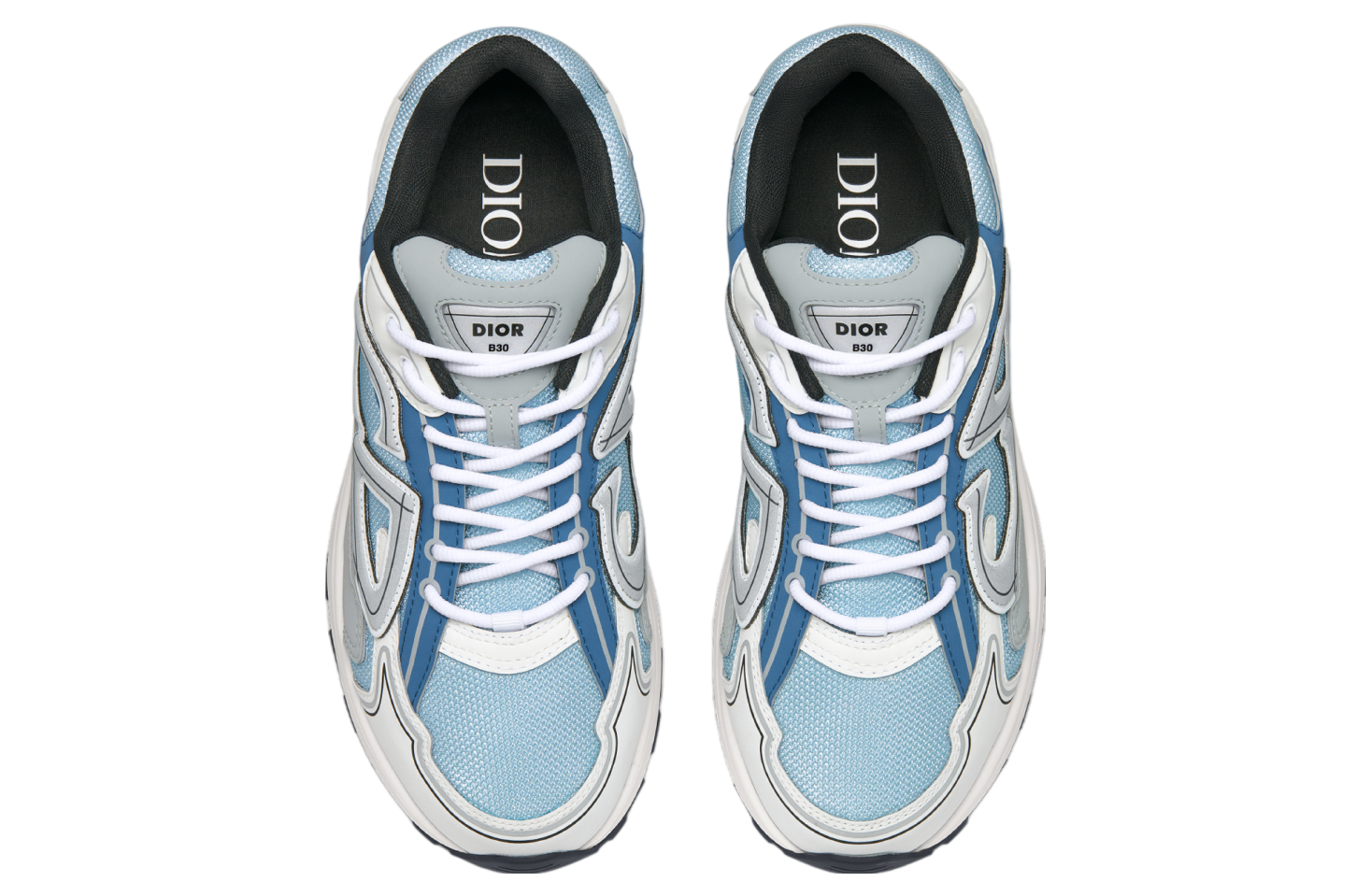 Dior B30 Light Blue Mesh / Gray - Jun 2024 - 3SN279ZRB-H560 