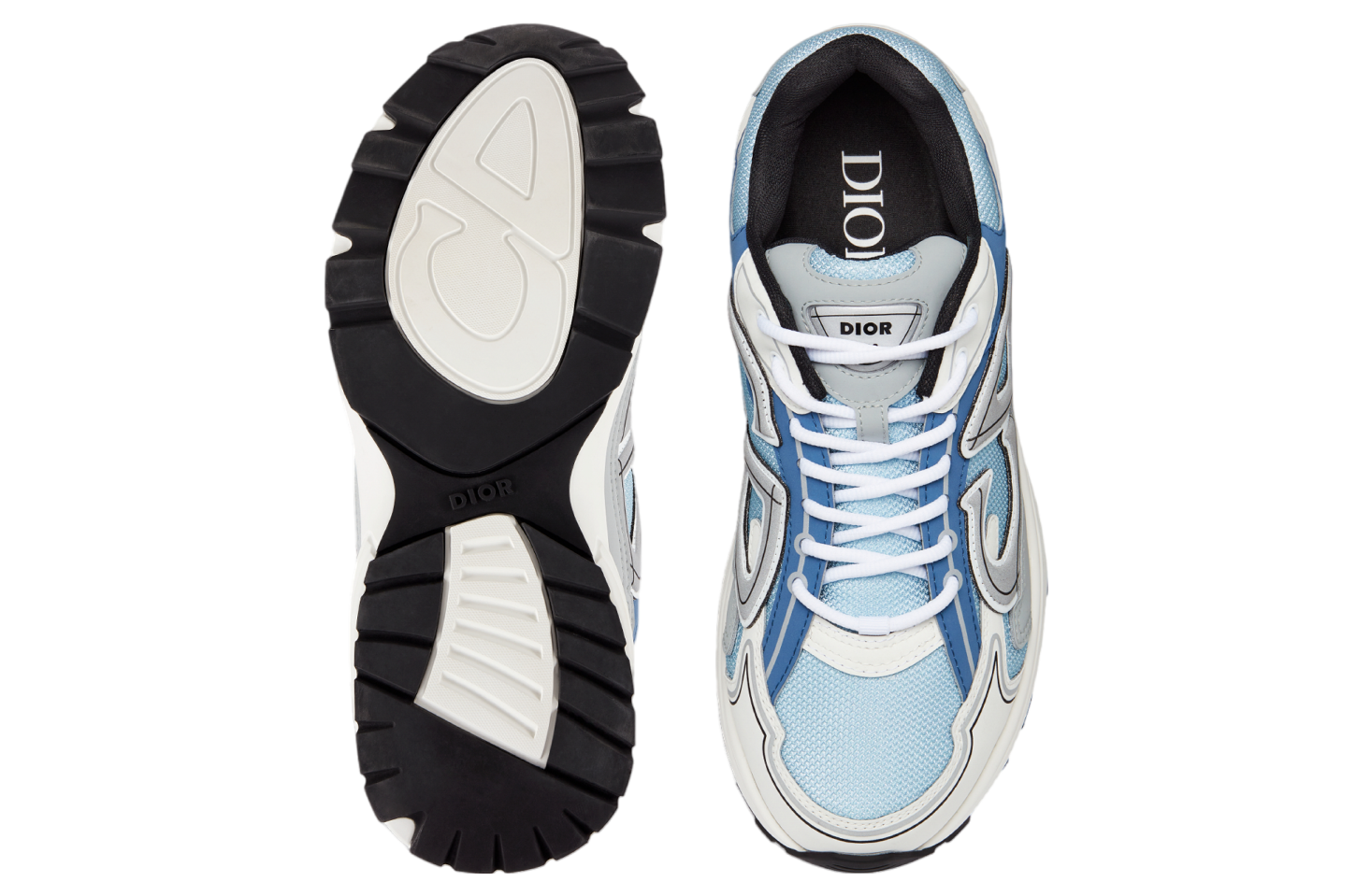 Dior B30 Light Blue Mesh / Gray - Jun 2024 - 3SN279ZRB-H560 