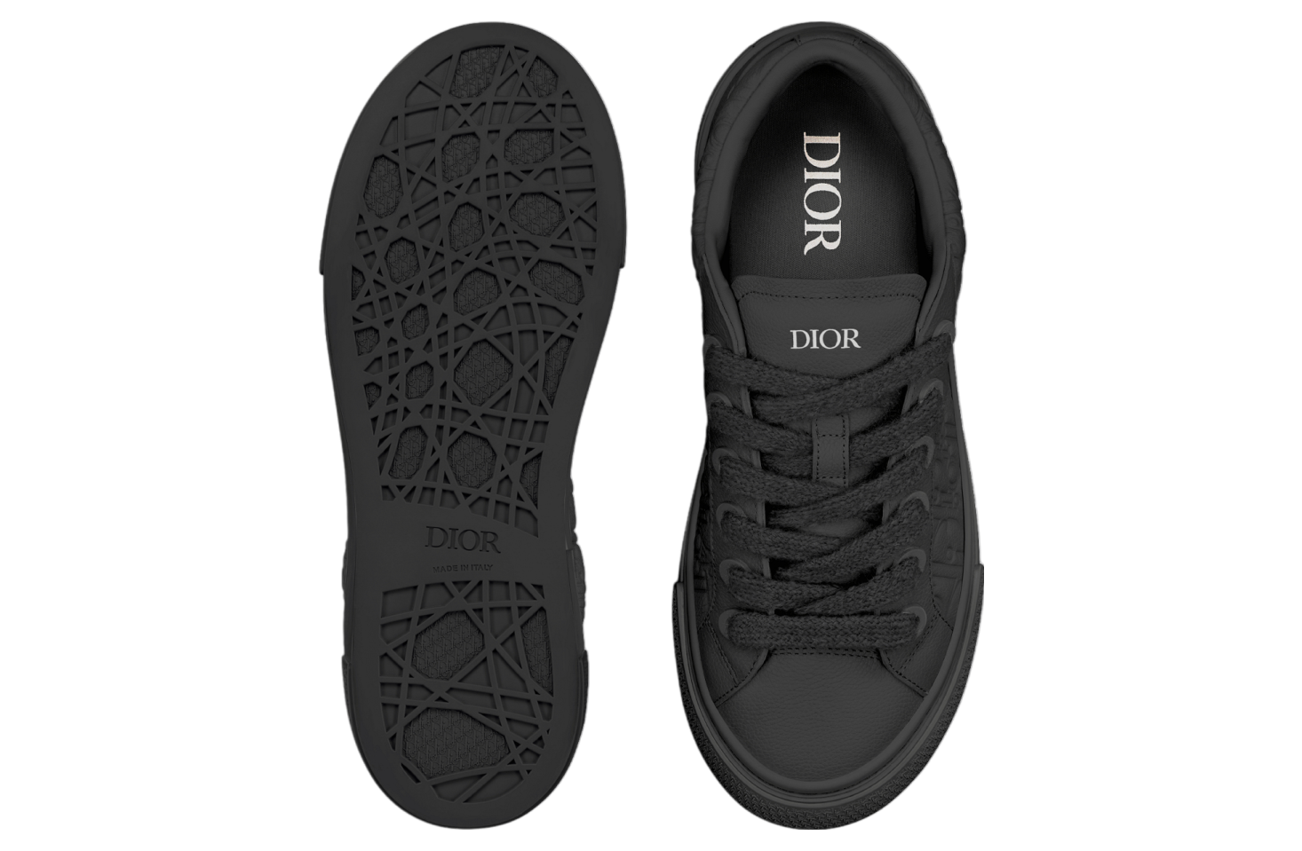 Dior B33 Black Grained Calfskin / Black Gravity Leather - Jun 2024 