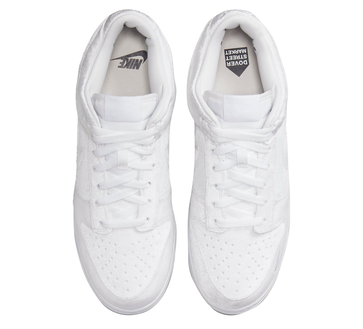 Dover Street Market x Nike Dunk Low Velvet White