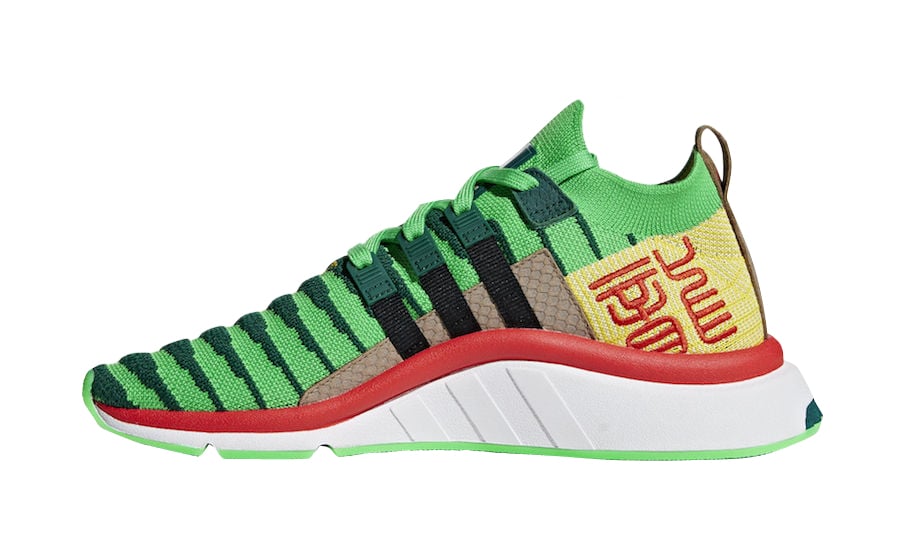 玉龍 Dragon Ball Z x adidas EQT Support Mid ADV Shenron Green | KicksOnFire