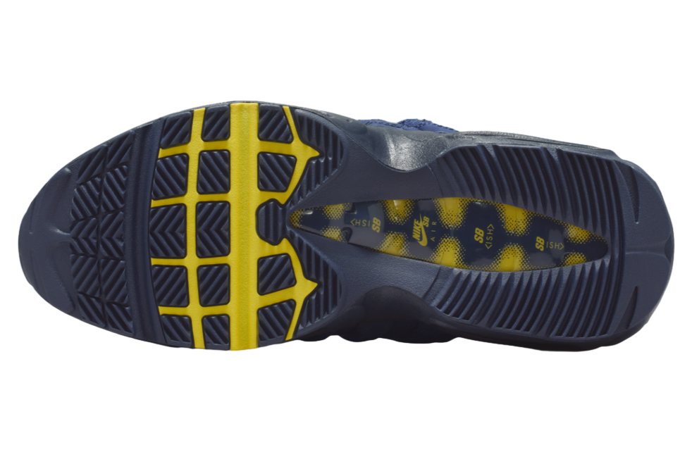 Eric Koston x Nike SB Air Max 95 Obsidian / Speed Yellow - Dec 